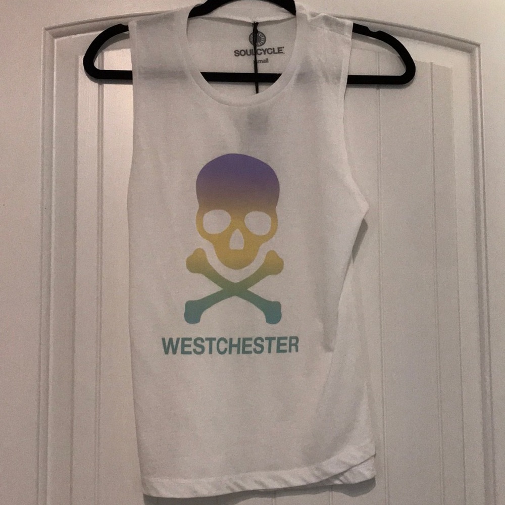 New Soulcycle Westchester skeleton tank top XS